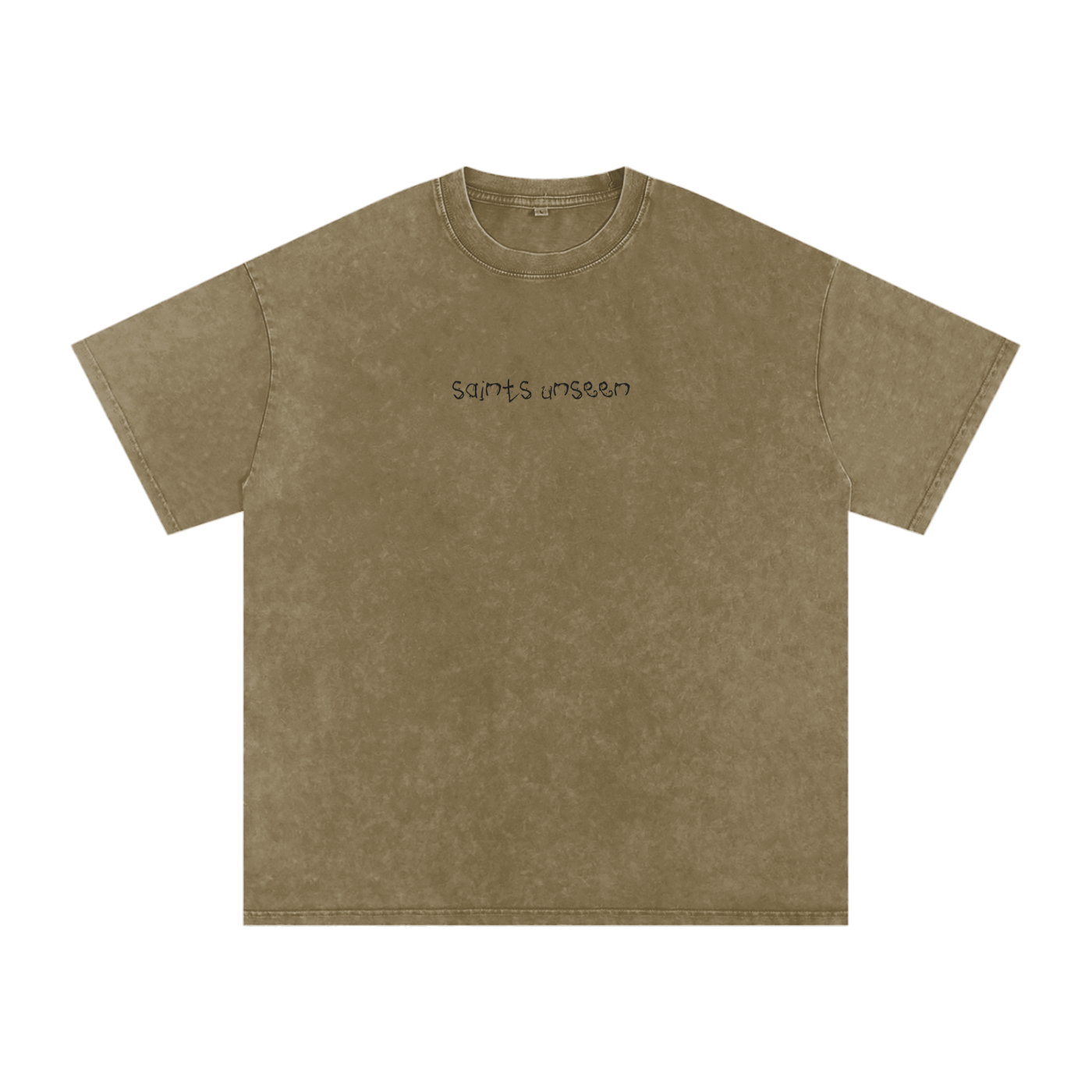 "All Things Denote Their Is A God" Oversized Washed 100% Cotton Tee