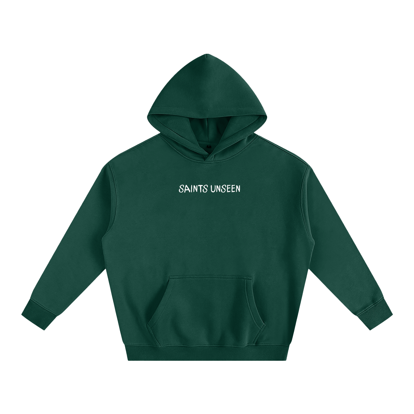 "Saved Only Through Christ" Oversized Fleece Hoodie