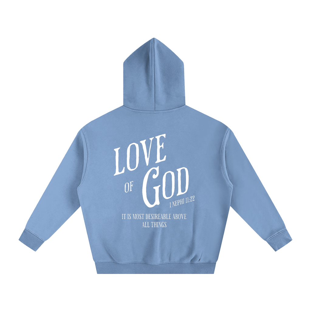 "Love of God" Oversized Fleece Hoodie