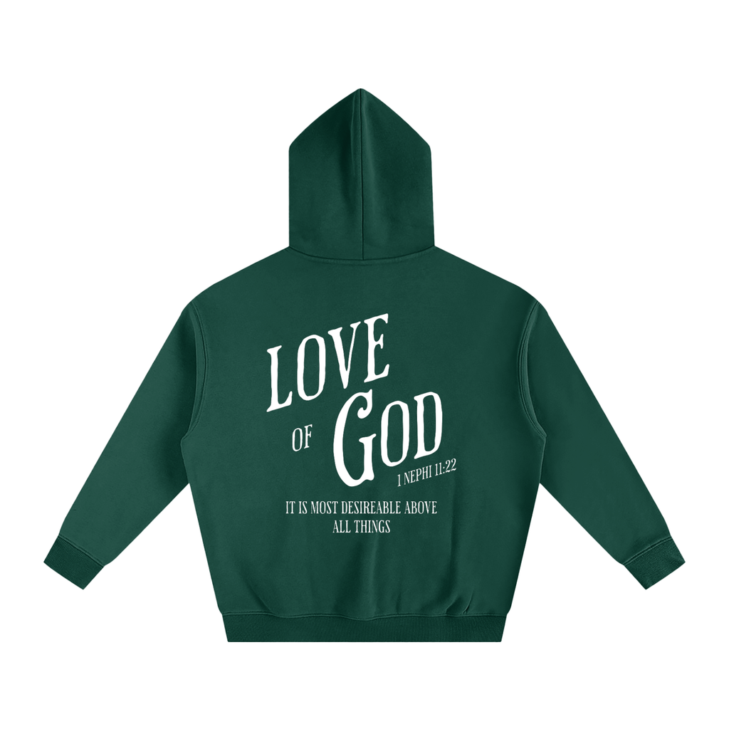"Love of God" Oversized Fleece Hoodie