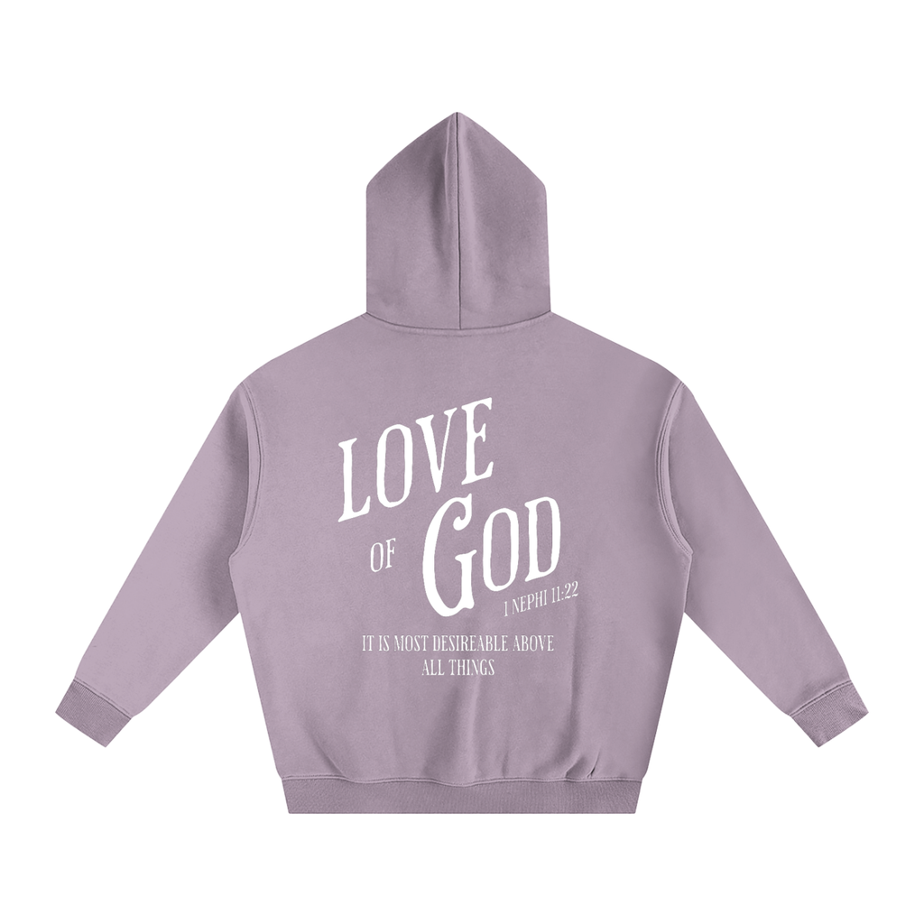 "Love of God" Oversized Fleece Hoodie