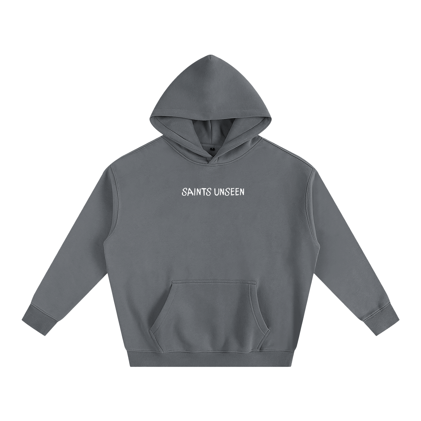 "Saved Only Through Christ" Oversized Fleece Hoodie