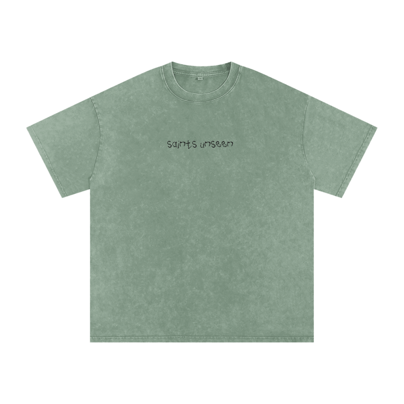 "All Things Denote Their Is A God" Oversized Washed 100% Cotton Tee