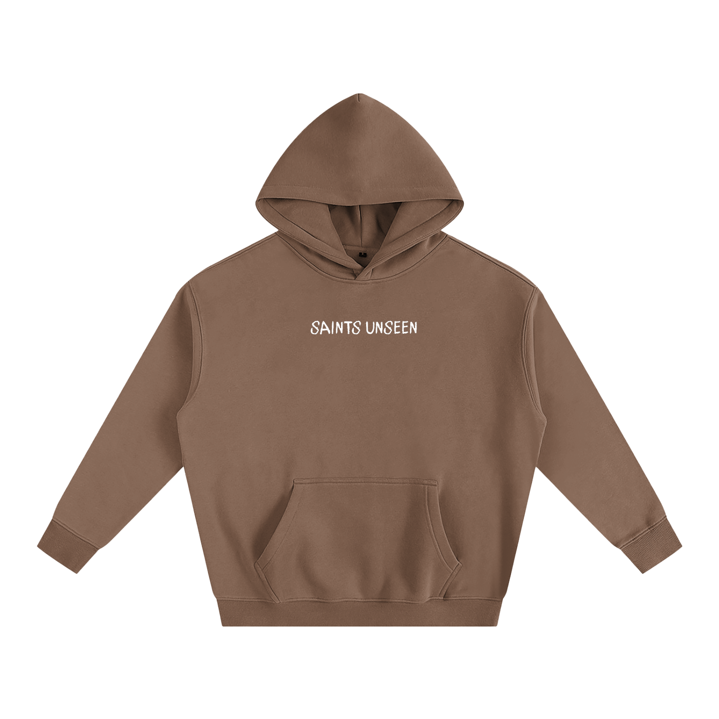 "Saved Only Through Christ" Oversized Fleece Hoodie