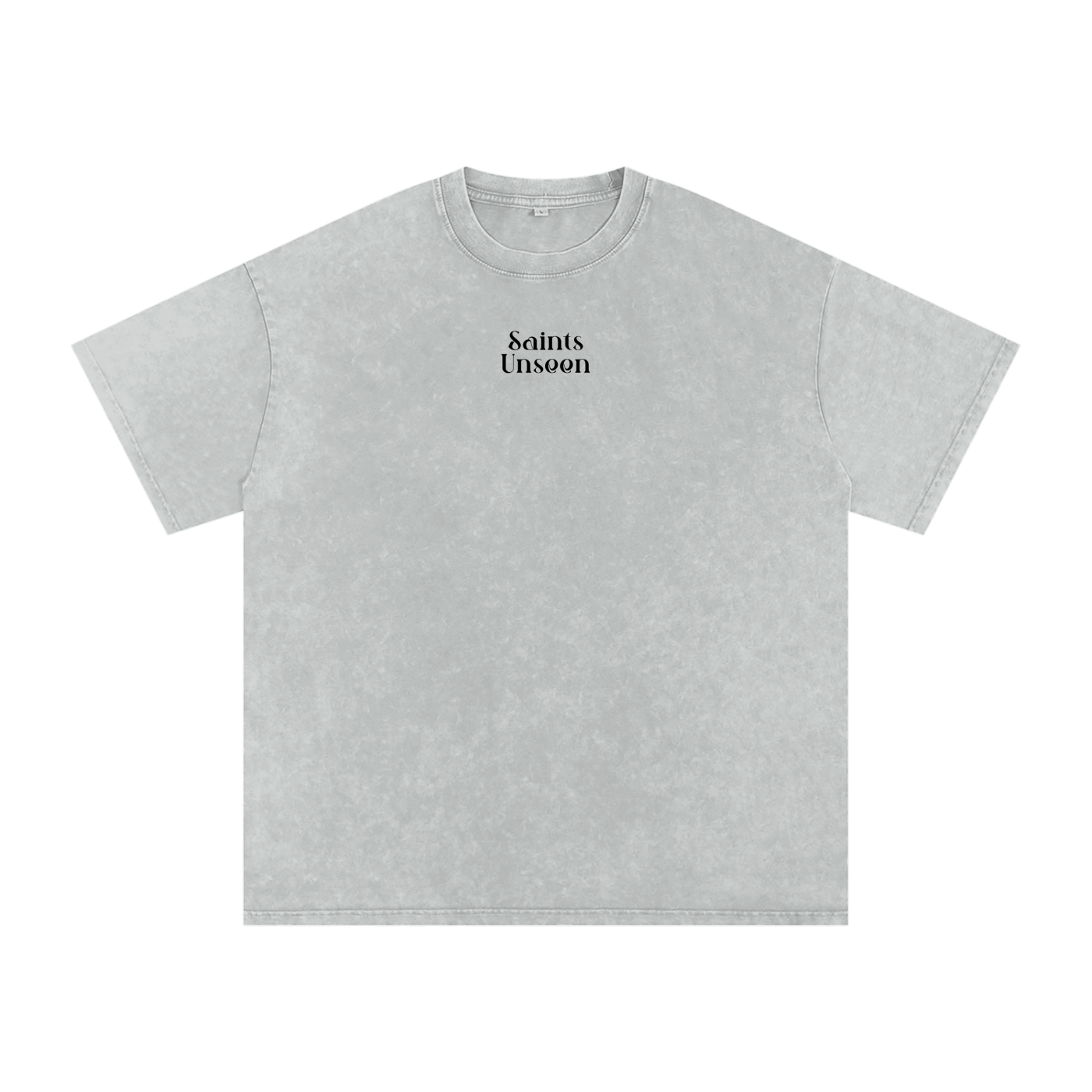 "People of the Lord Shall Not Be Ashamed" Oversized Washed 100% Cotton Tee