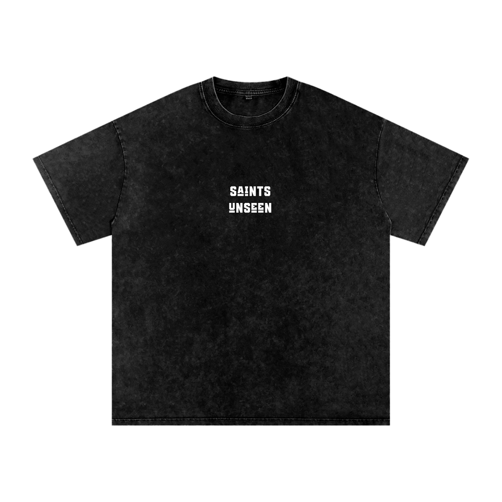 "I Glory In My Jesus" Oversized Washed 100% Cotton Tee