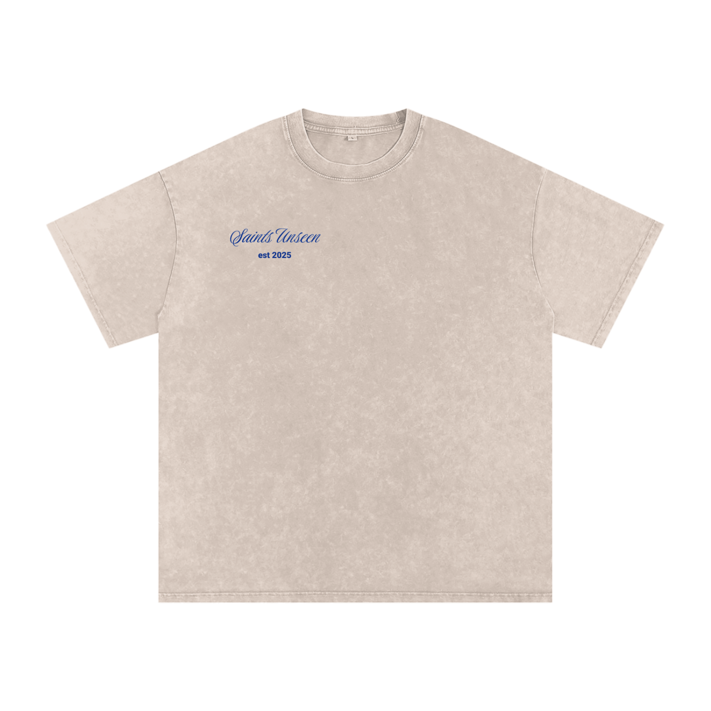 "I Will Boast Of My God" Oversized Washed 100% Cotton Tee