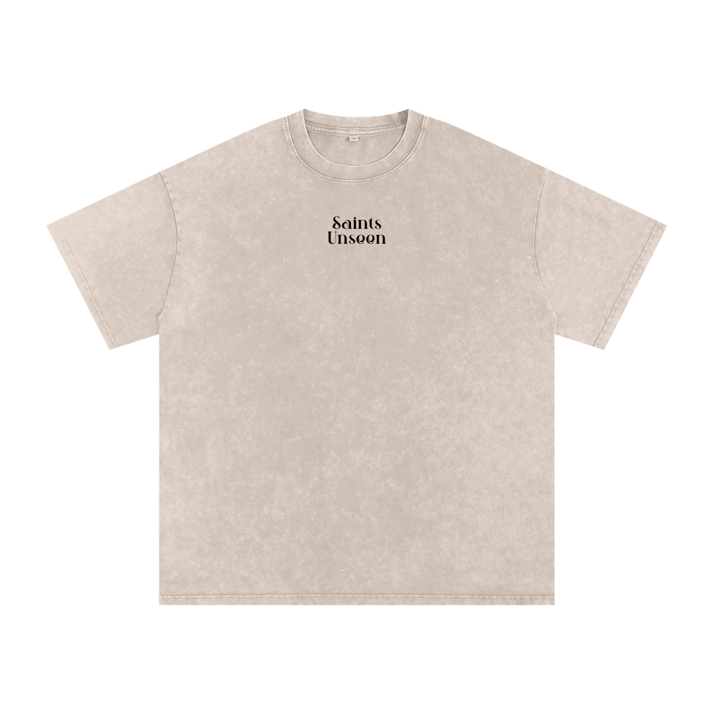 "People of the Lord Shall Not Be Ashamed" Oversized Washed 100% Cotton Tee