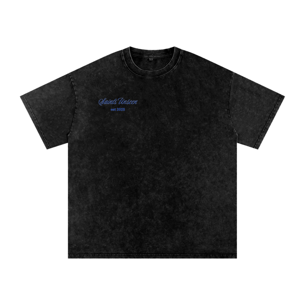 "I Will Boast Of My God" Oversized Washed 100% Cotton Tee