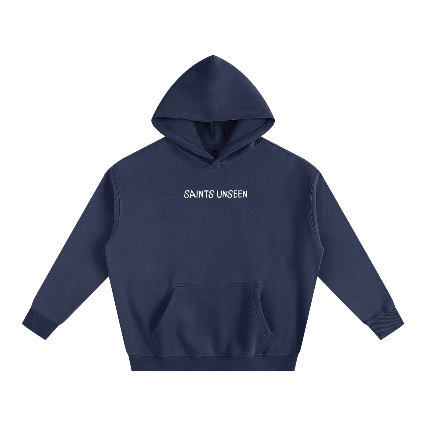 "Saved Only Through Christ" Oversized Fleece Hoodie