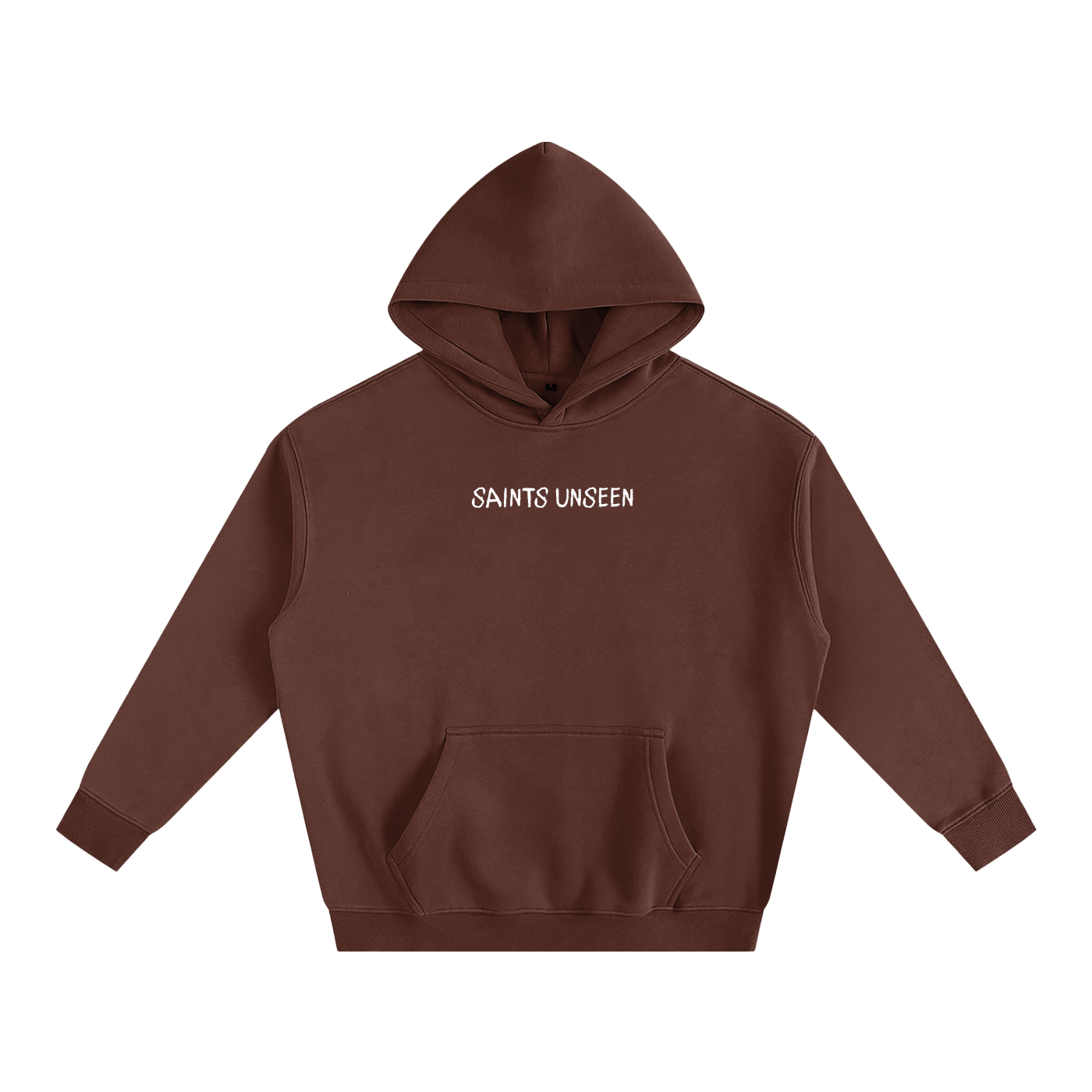 "Saved Only Through Christ" Oversized Fleece Hoodie
